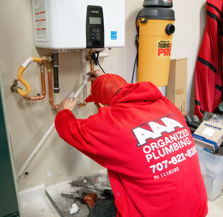 water heater installation