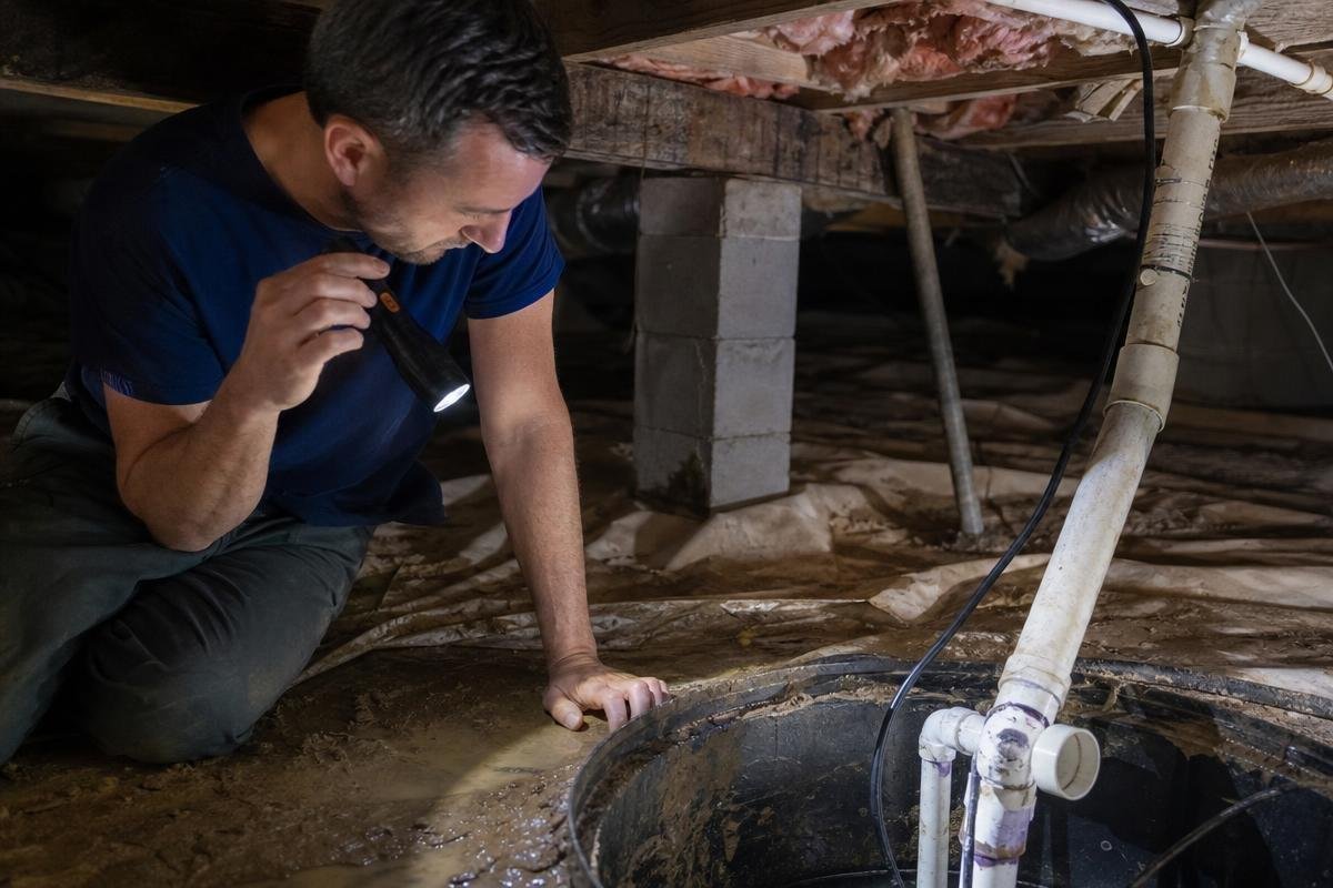 signs you may need a sump pump in Ukiah crawl space